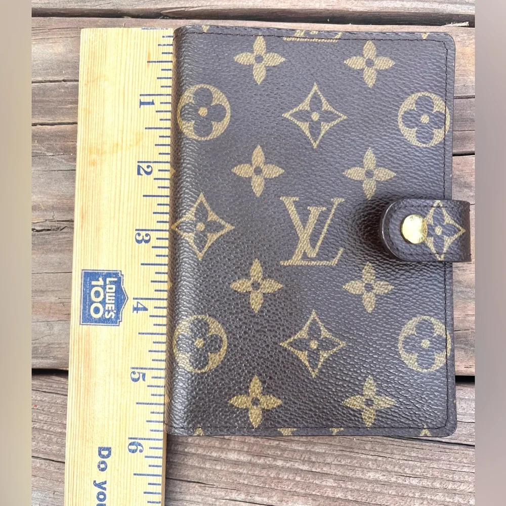 Louis Vuitton Agenda PM Notebook Cover Planner Women's Brown - Picture 5 of 11